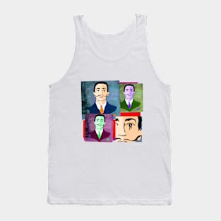 Salvador Dali collage - Spanish Surrealist Painter Tank Top